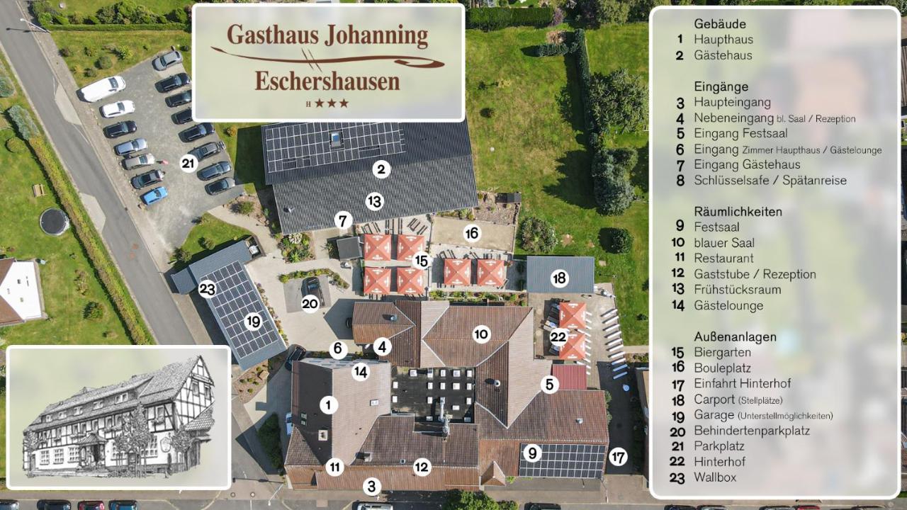 Gasthaus Johanning Ek Uslar Kültér fotó